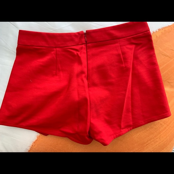 Express Red Shorts - Picture 3 of 3